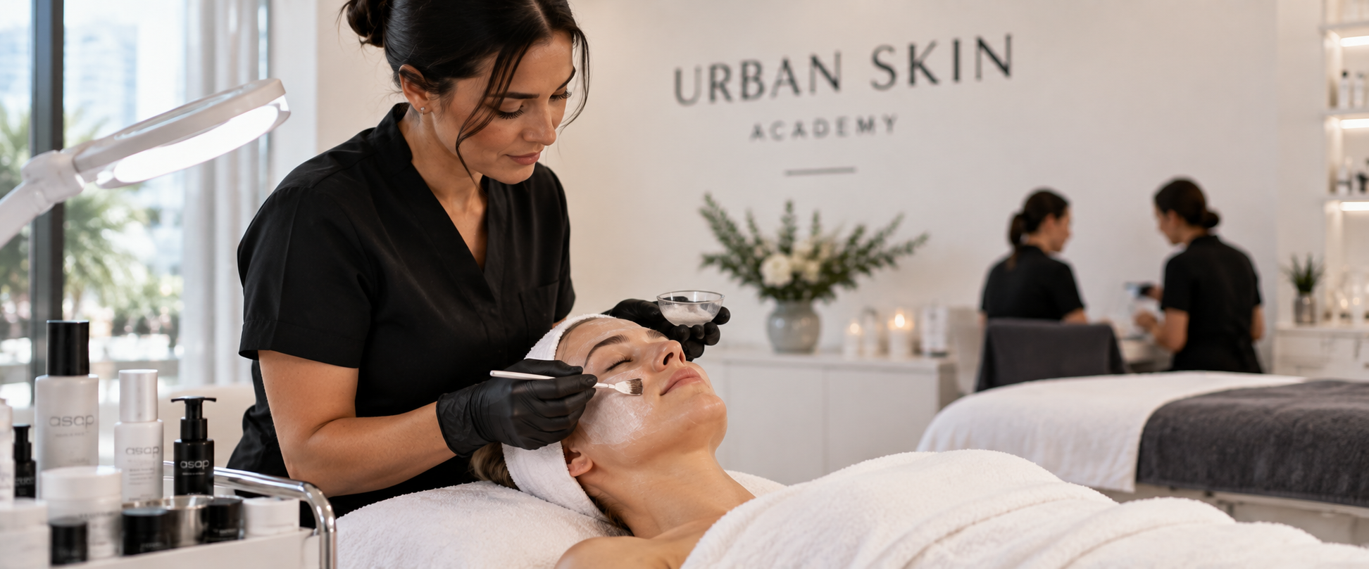 Urban Skin Academy facial treatment